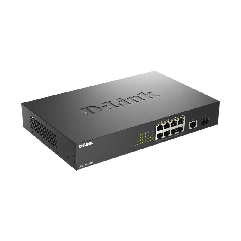 D-Link DGS-1010MP Switch Gigabit PoE 125 W