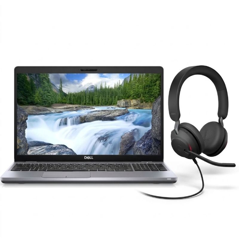 Kit de collaboration Dell Latitude 5510 + Jabra Evolve2 40 SE MS