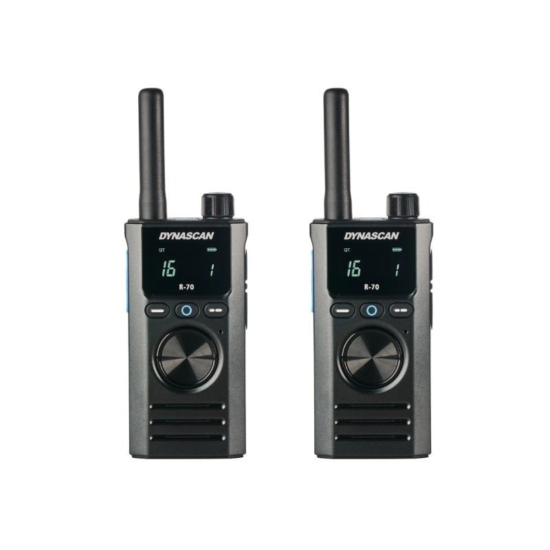 Dynascan R70 Paire de 2 talkies-walkies PMR446