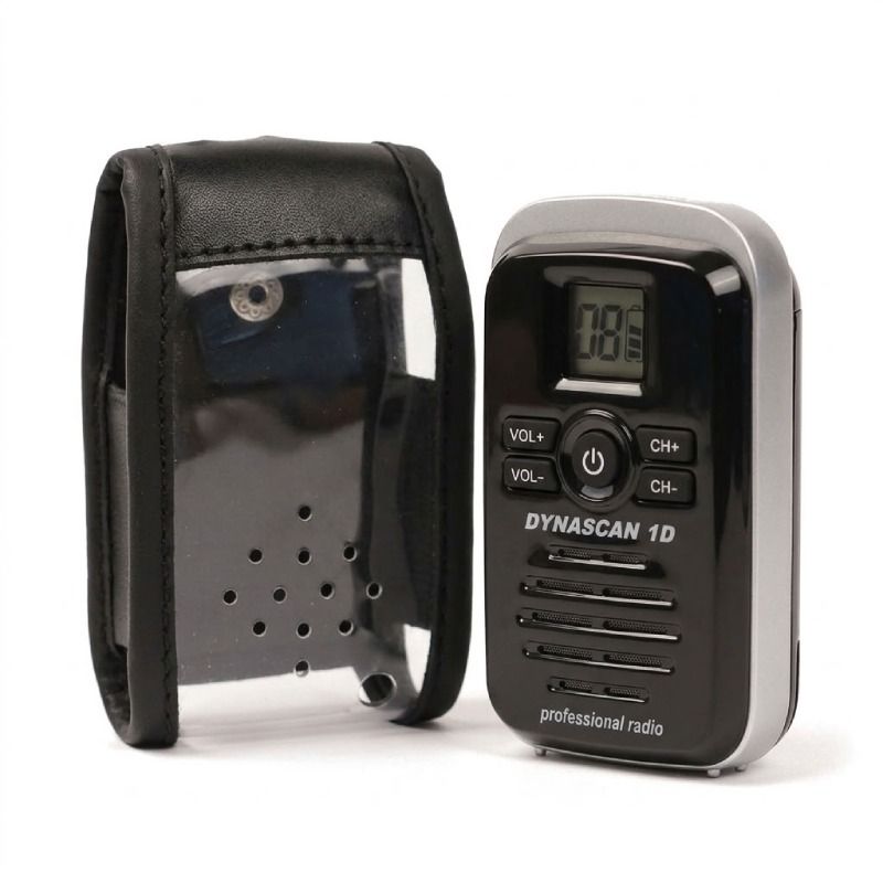 Pack Talkie walkie Dynascan 1D + Housse de protection