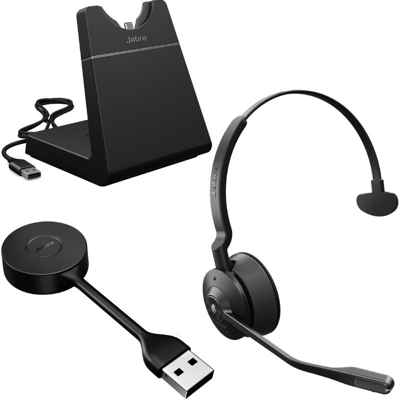 Jabra Engage 55 Mono MS USB-A avec base