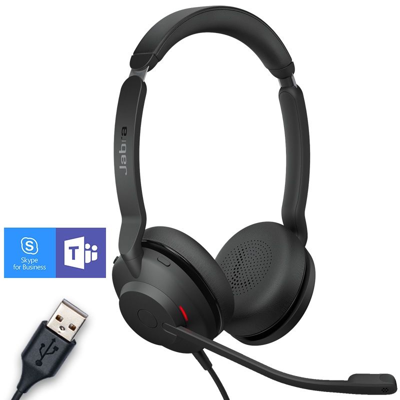 Jabra Evolve2 30 Duo USB-A MS