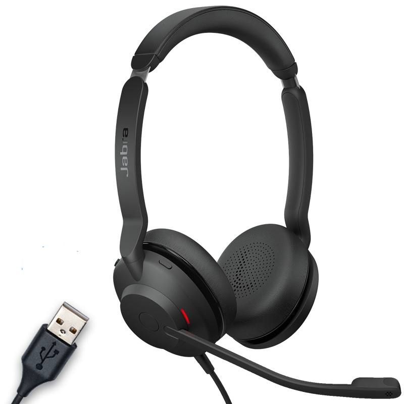 Jabra Evolve2 30 Duo USB-A MS