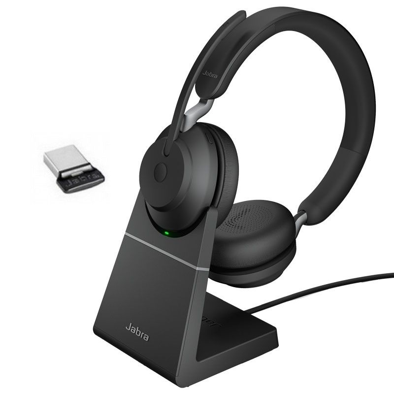 Jabra Evolve2 65 USB-C Stéréo UC + Socle de charge