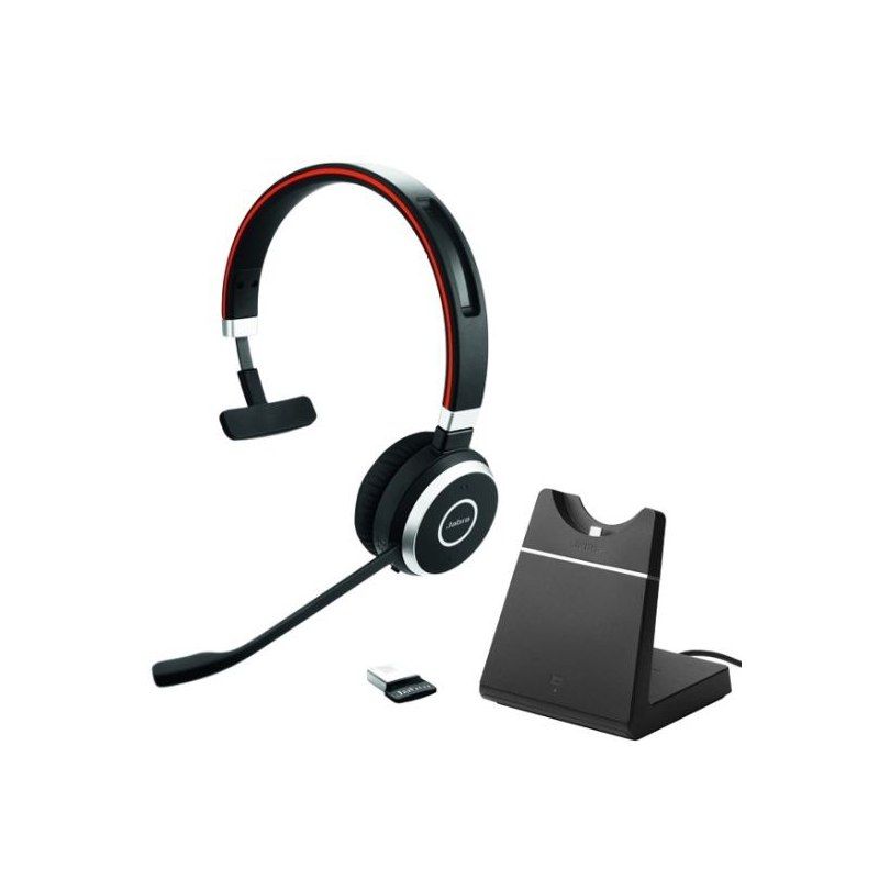 Jabra Evolve 65 MS Mono SE + Socle