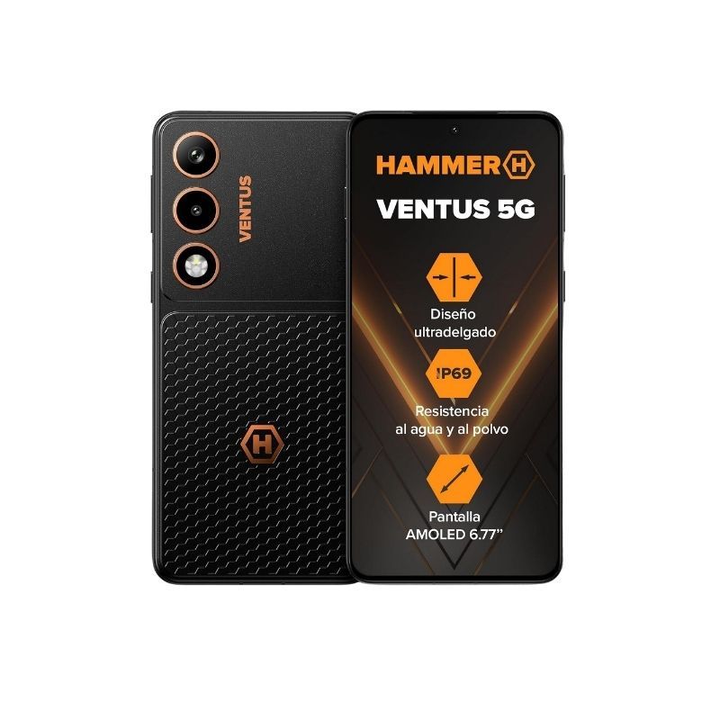 HAMMER Ventus 5G Smartphone robuste 256 Go