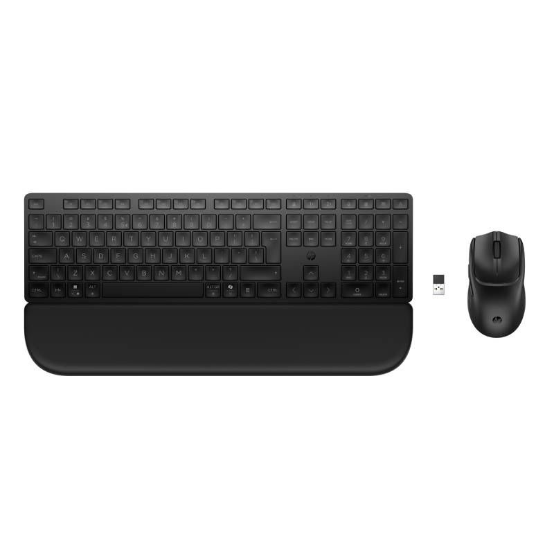 HP 585C Combo Clavier Souris Sans Fil Repose Poignets