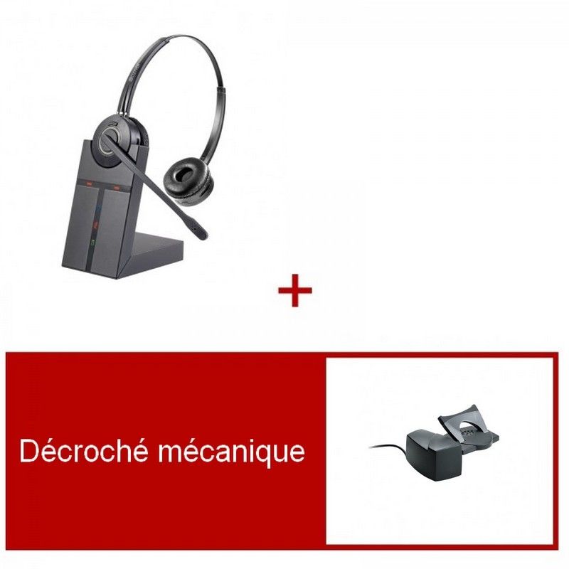 Pack casque Cleyver HW25 + décroché mécanique