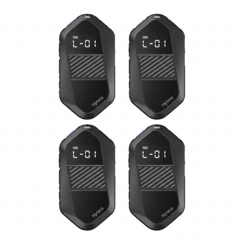 Pack de 4 talkies walkies PMR446 Hytera S1e