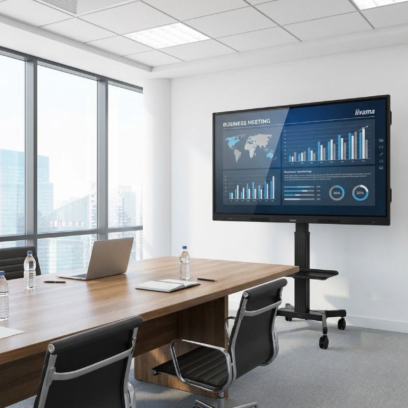 Pack écran iiyama ProLite LH6560UHS-B2AG 65'' + support Vision VFM-F22