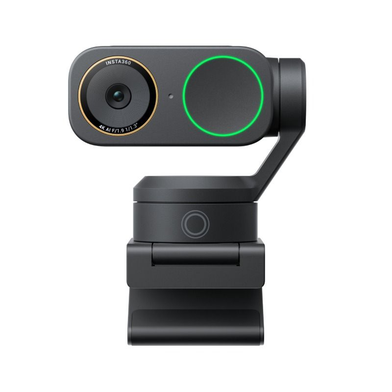 Insta360 Link 2 Pro Noir Webcam 4K IA