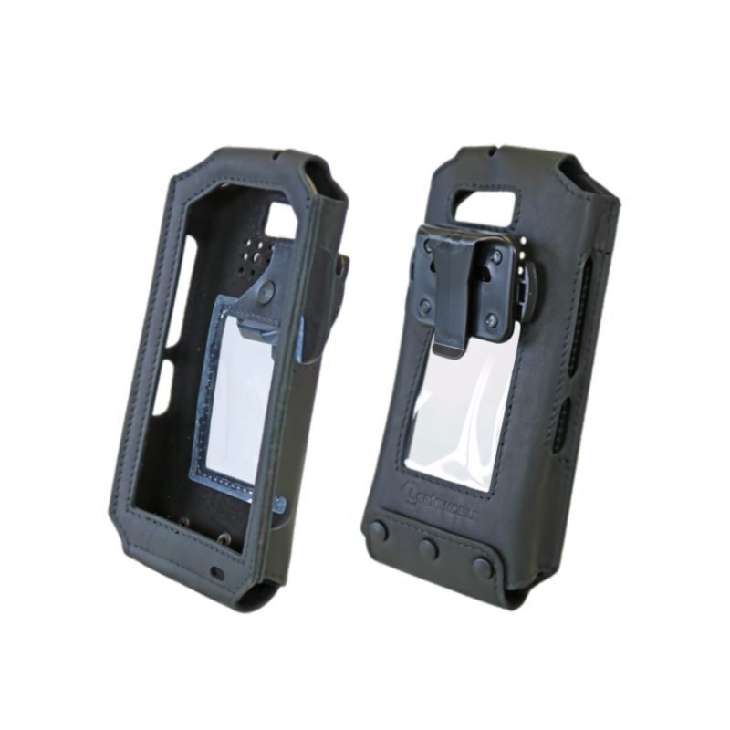 i.safe MOBILE Étui en cuir avec clip pour IS540