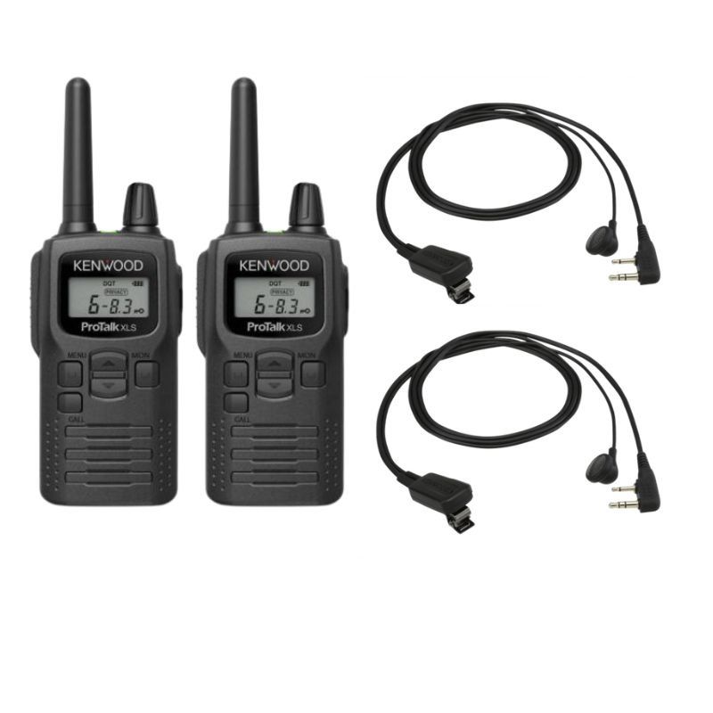 Pack 2x Kenwood PKT-300E + 2x Micro-oreillettes