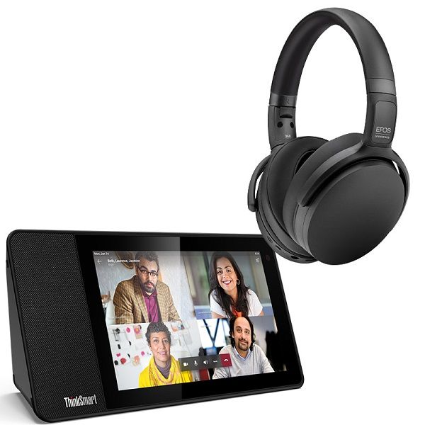 Lenovo ThinkSmart View + EPOS Adapt 360