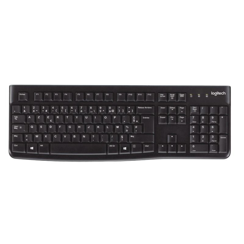 Logitech K120 Clavier USB AZERTY