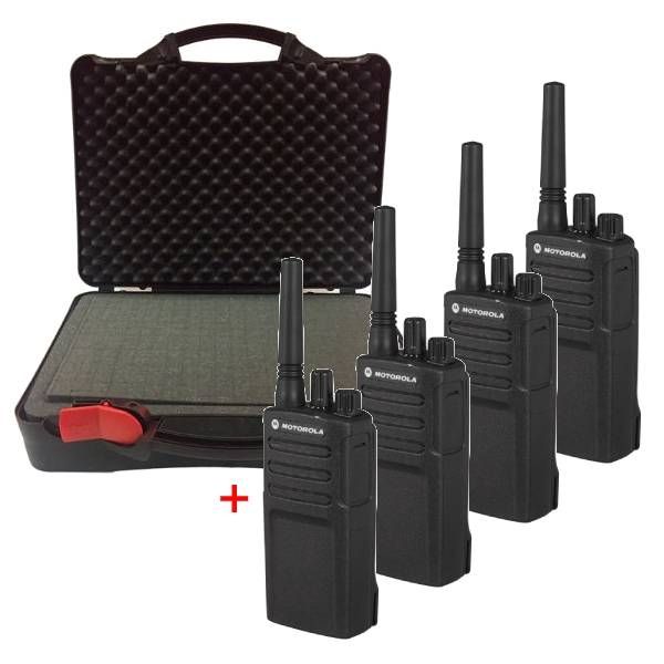 PACK: 4 x Motorola XT420 avec mallette resistante