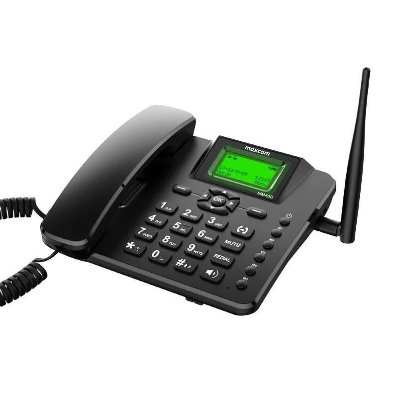 Maxcom MM43D Téléphone de bureau 4G LTE avec double SIM