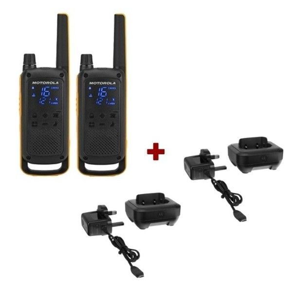 Pack Motorola TLKR T82 Extreme + Socles de charge