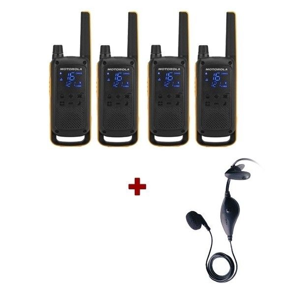 Pack de 4 Motorola Extreme  + Kit piéton TLKR