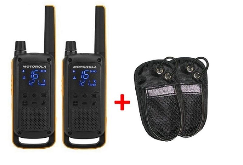 Pack de 2 Motorola talkabout T82 Extreme + Housses