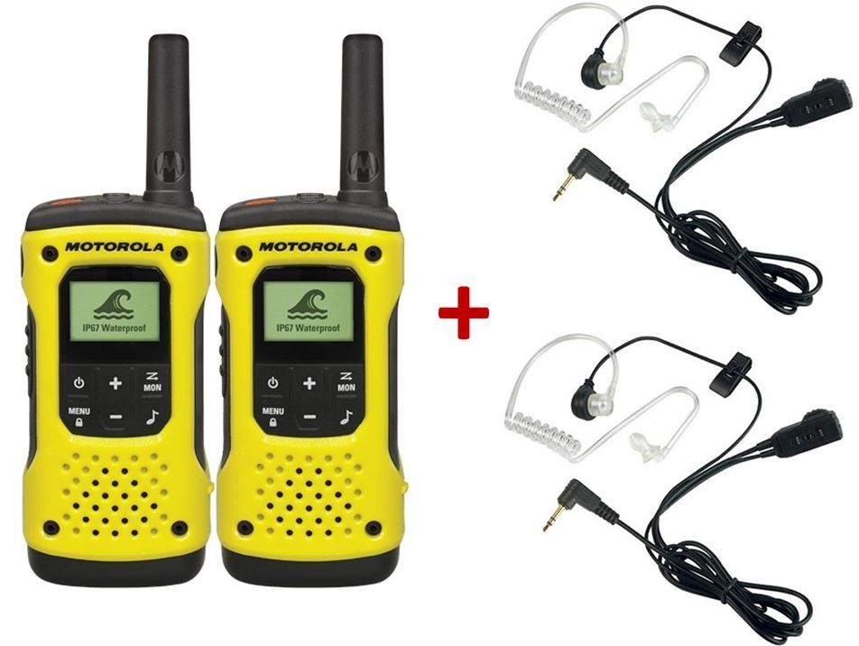 Motorola T92 Duo + 2 Kits bodyguard