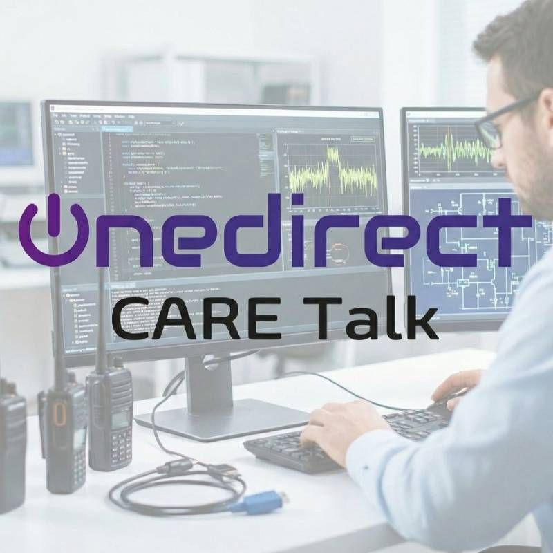 Onedirect Care : Livraison clé en main de votre parc de talkies - 4 unités
