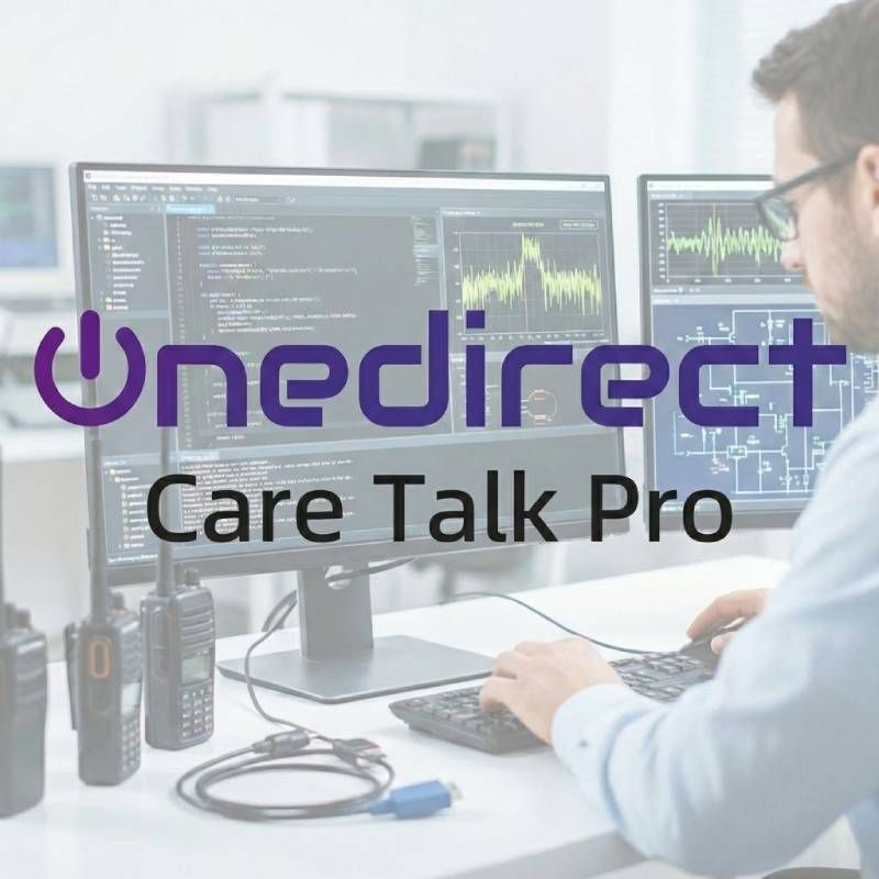  Onedirect Care : Livraison clé en main de votre parc de talkies pro - 4 unités