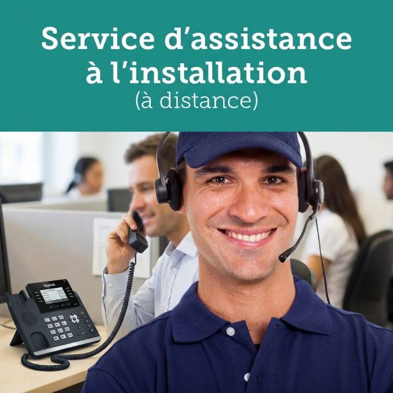 Onedirect Care: Aide à l’installation de Téléphones Yealink