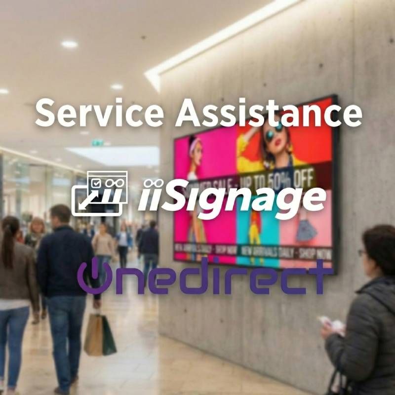 Onedirect Care: Aide à l’installation IISIGNAGE²