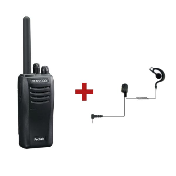 Kenwood Protalk TK-3501 + contour d'oreille