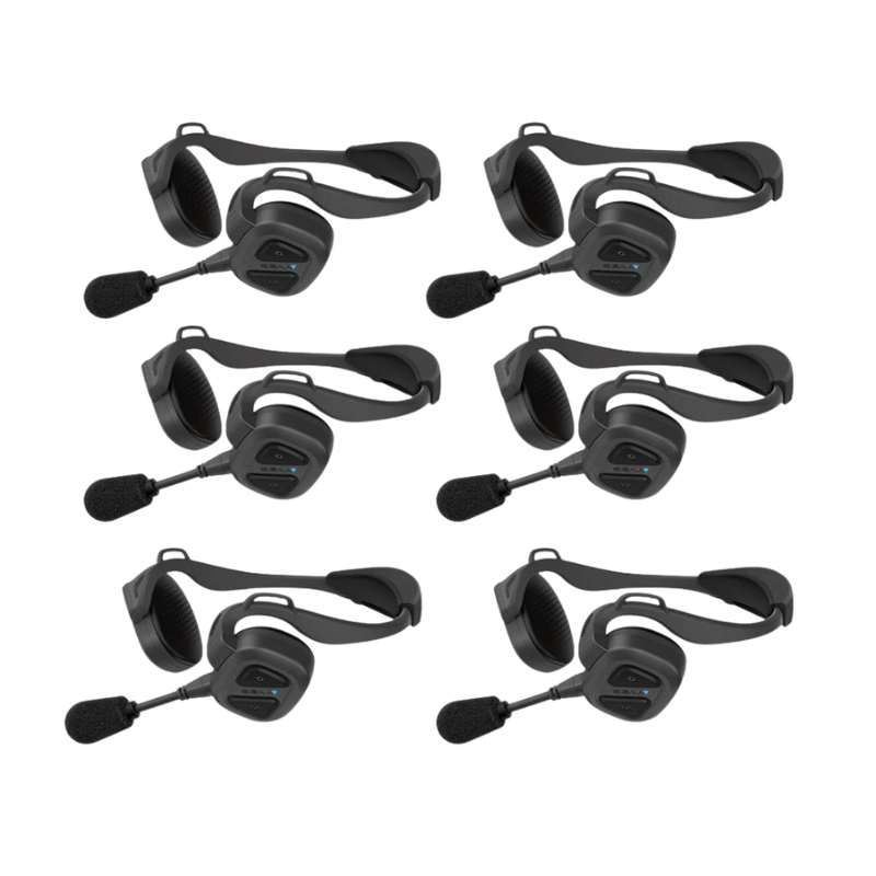 Pack de 6 casques Mesh Sena Nautitalk Bosun