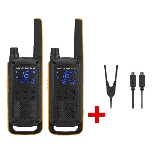 Motorola Talkabout T82 Extreme + Câble de charge double