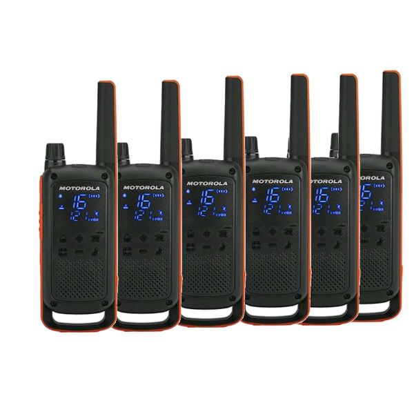 Pack de 6 Motorola TLKR T82 