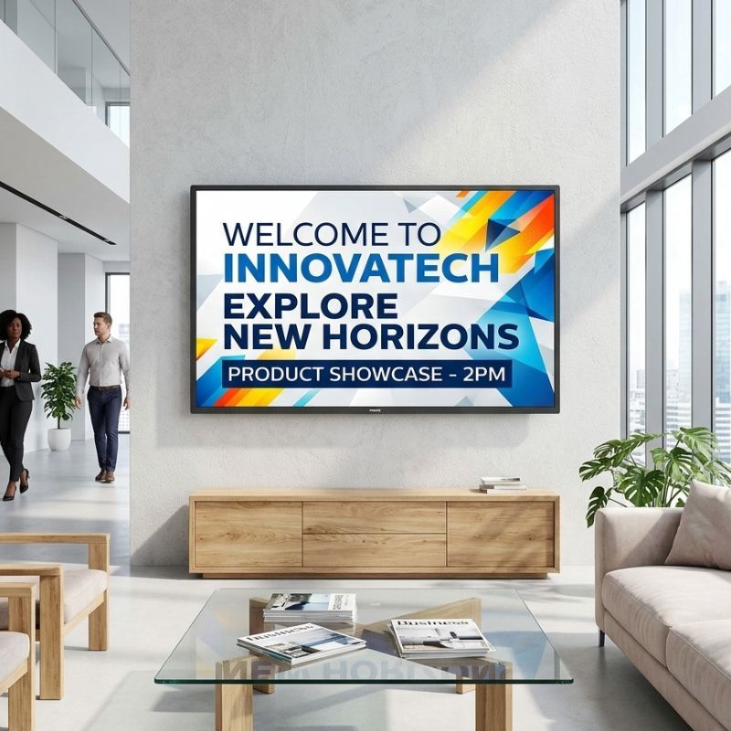Pack Écran Philips D-Line 75'' + support mural B-Tech BT8442