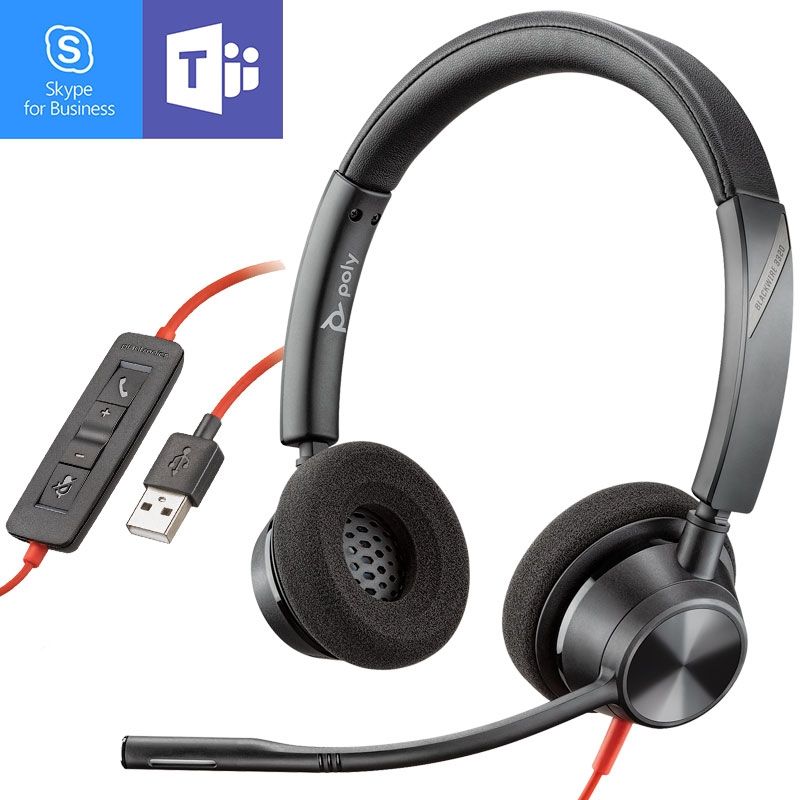 Poly - Plantronics Blackwire 3320 USB-A MS