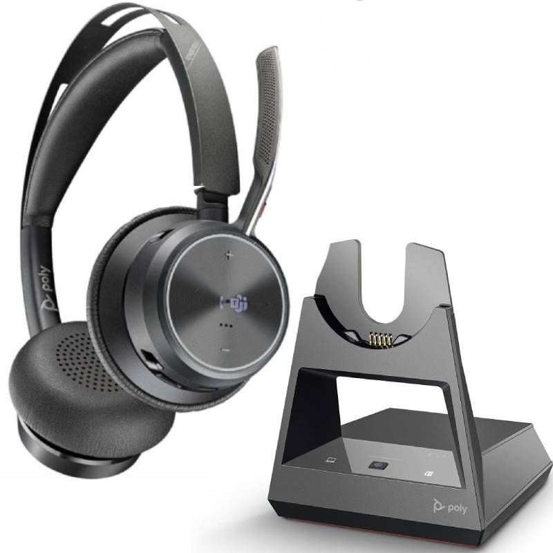 Casque Poly Voyager Focus 2 confort et réduction de bruit