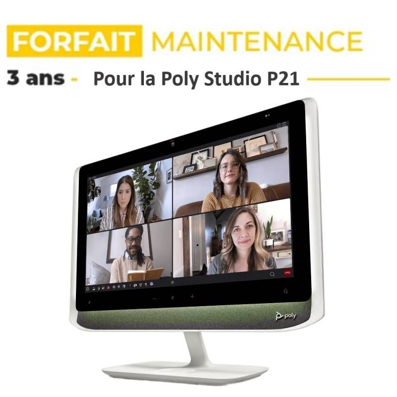 Poly+ 3 ans pour Poly Studio P21