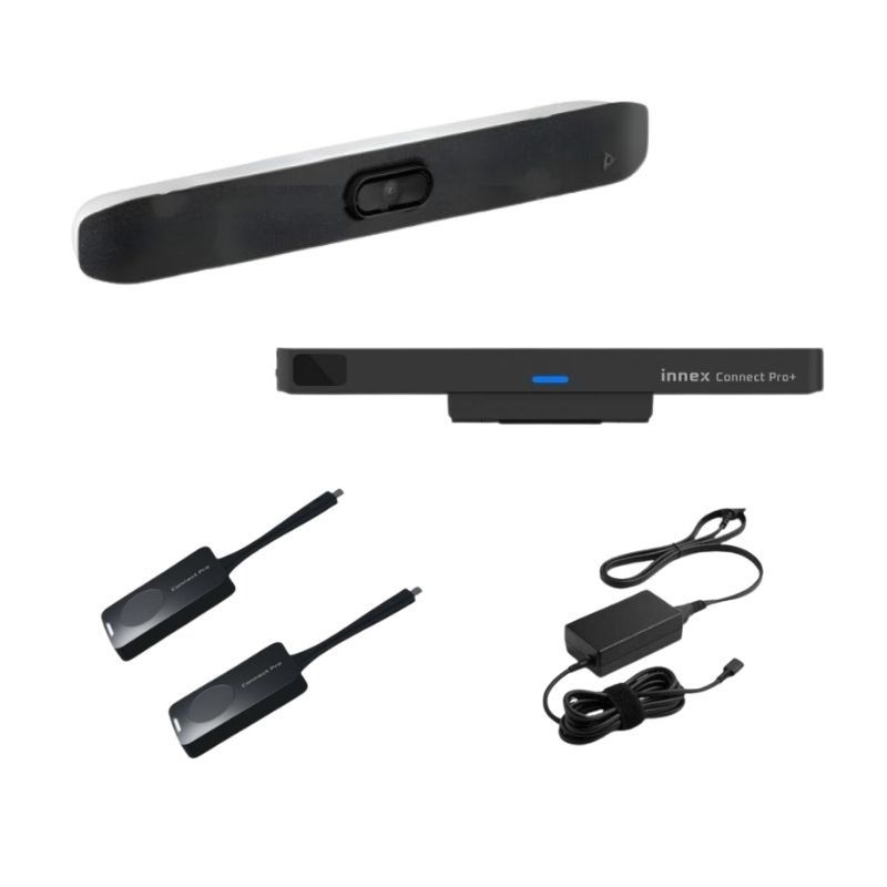 Kit visio Poly Studio V12 + partage d'écran sans fil Innex Connect Pro