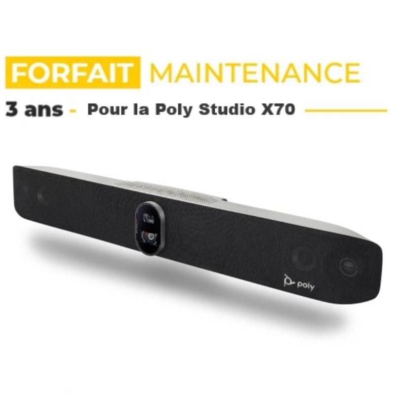 Maintenance Poly+ 3 ans pour Poly Studio X70