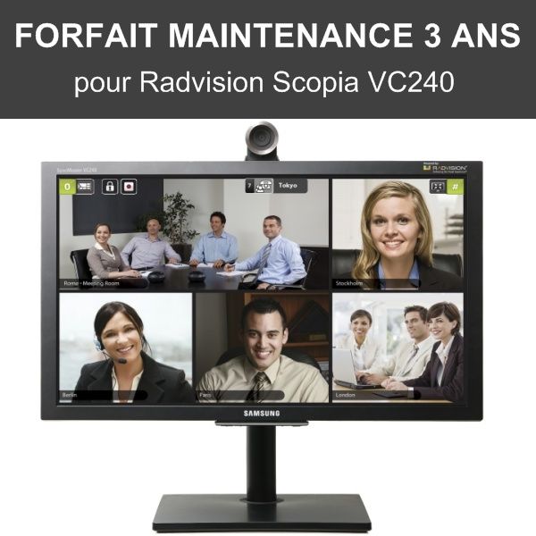 Forfait maintenance 3 ans - Scopia VC240