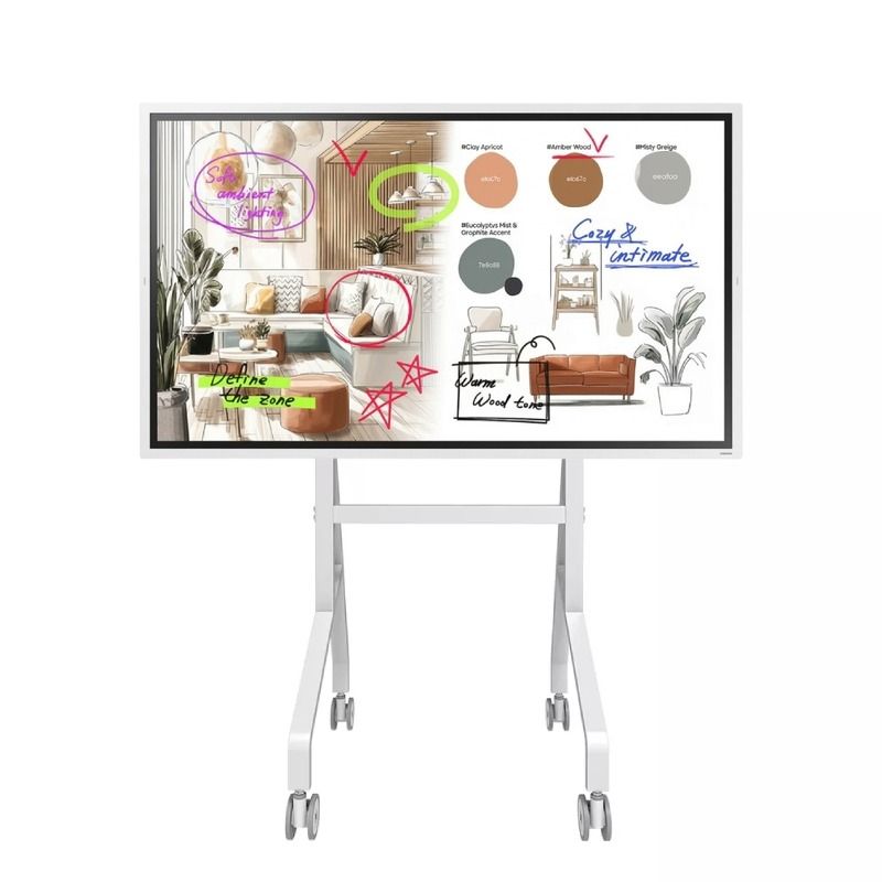 Pack Écran interactif Samsung Flip Pro WMFX 65'' + Support mobile Neomounts