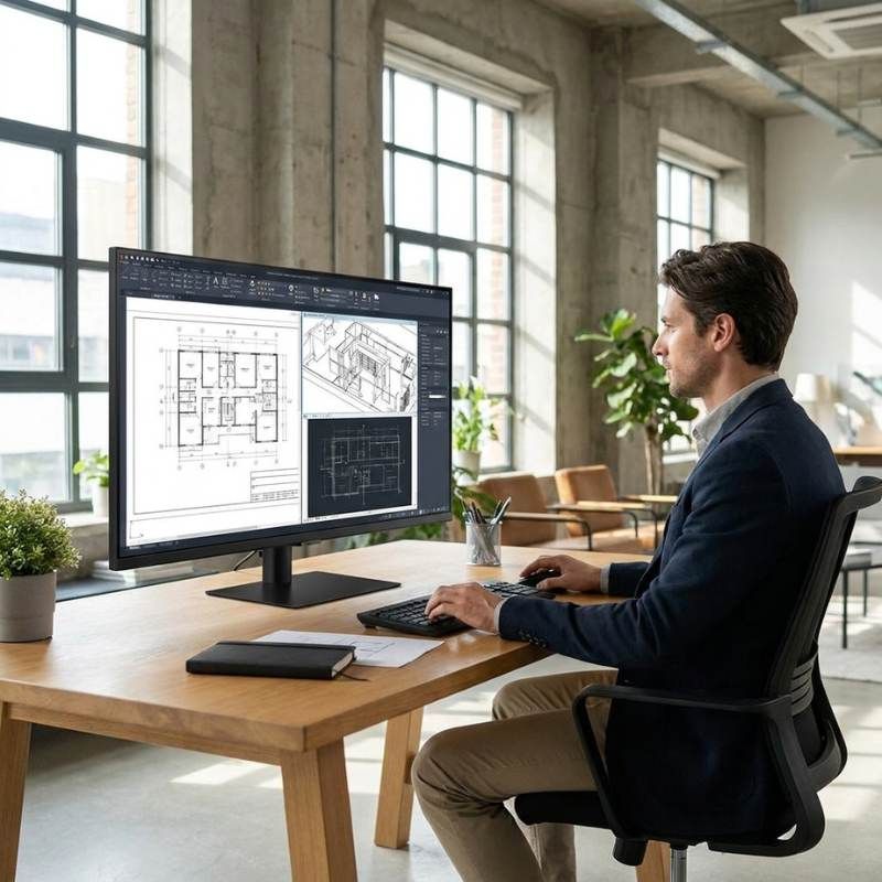 Samsung ViewFinity S70D Moniteur 37''