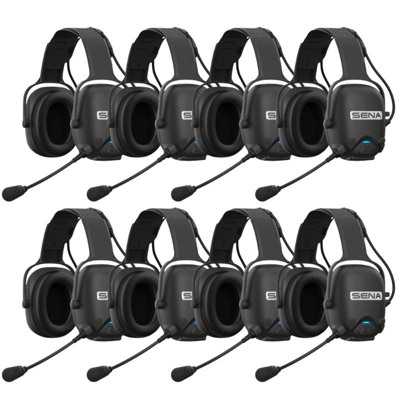 Pack de 8 casques Mesh Sena CAST-01