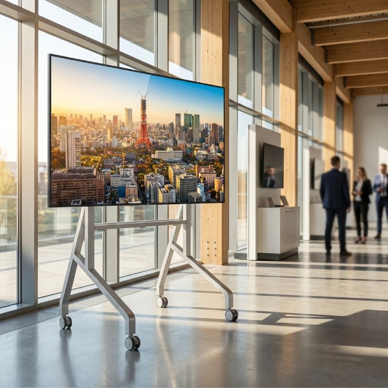 Pack écran 4K Sony BRAVIA BZ40L 85’’ + support mobile Neomounts