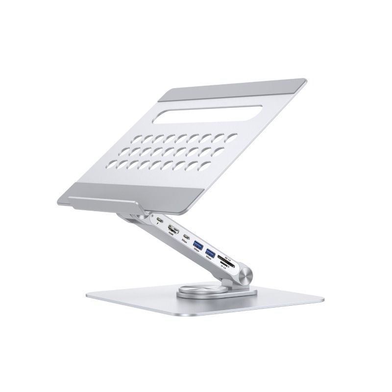 Cleyver support PC avec hub 7 ports