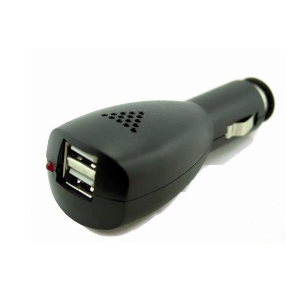 Chargeur double USB / allume-cigare