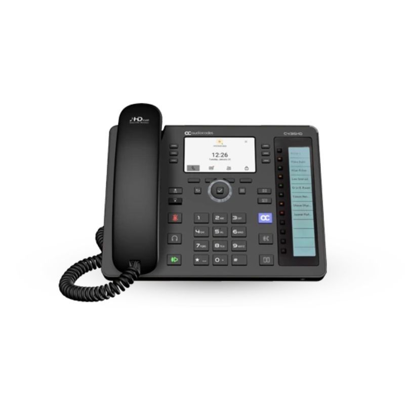 AudioCodes C436HD Téléphone IP avec module Teams