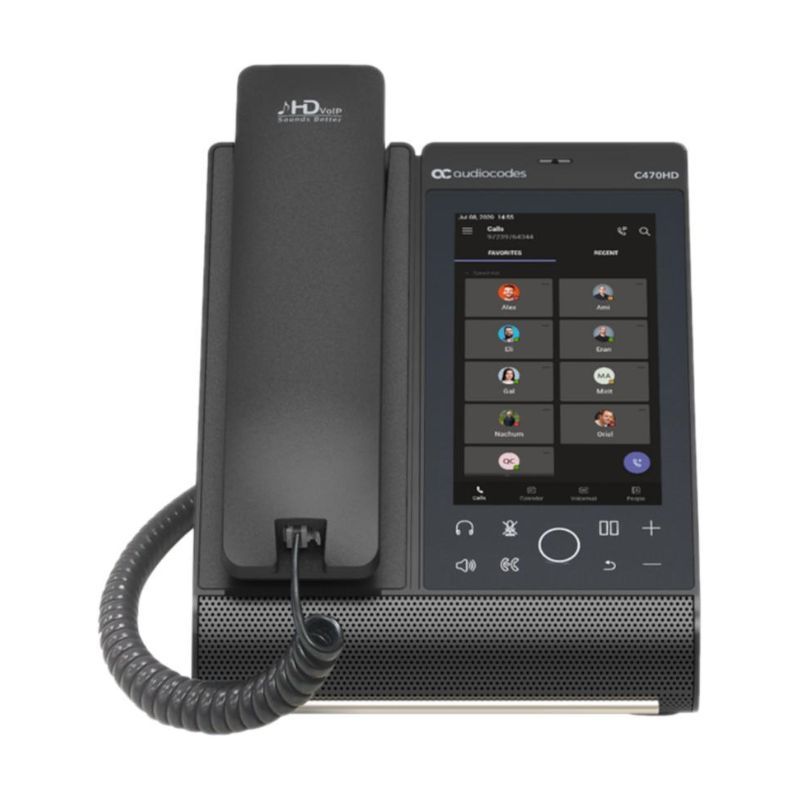 AudioCodes C470HD Téléphone Teams avec écran tactile