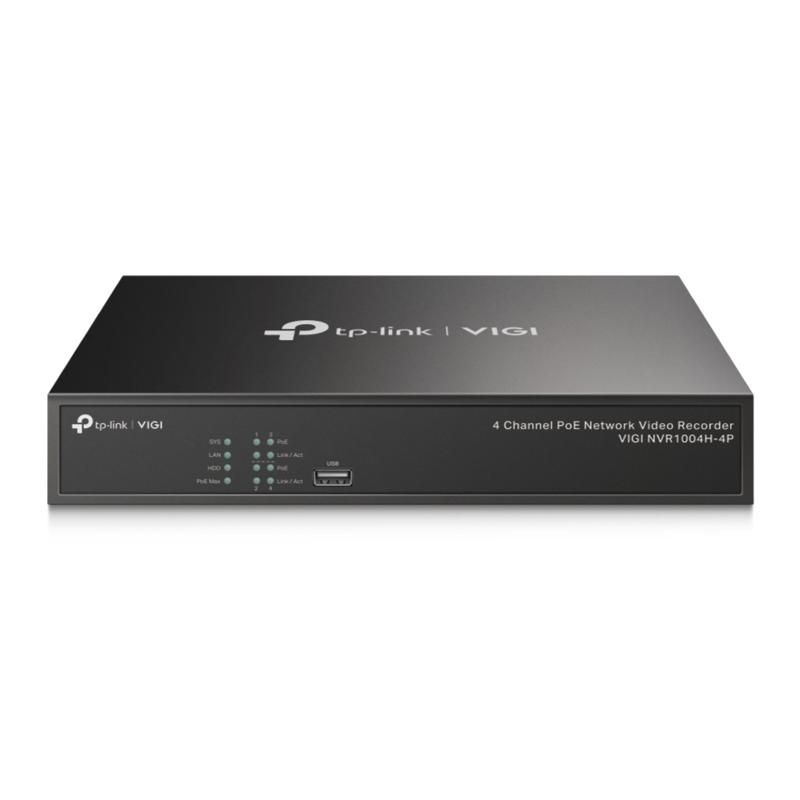 TP-Link enregistreur vidéo réseau VIGI NVR1004H-4P