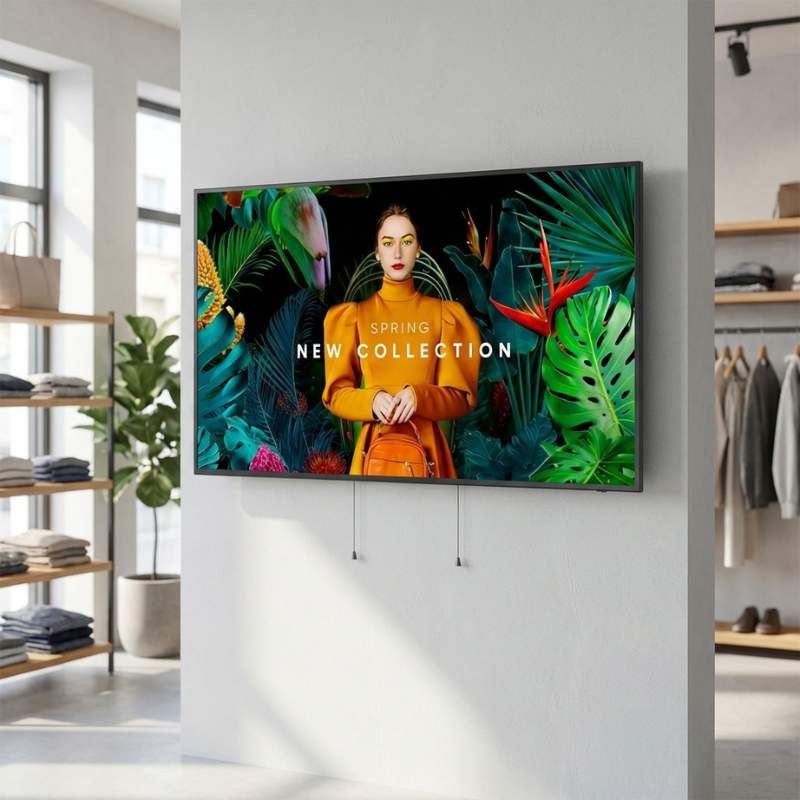 Pack écran 4K Samsung QBC65 + Support mural Vision VFM-W4X4